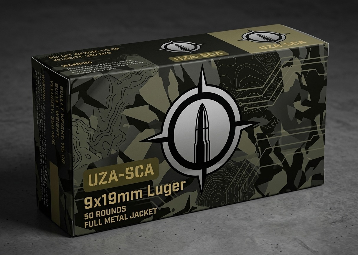 9×19 mm Luger — 115 gr FMJ